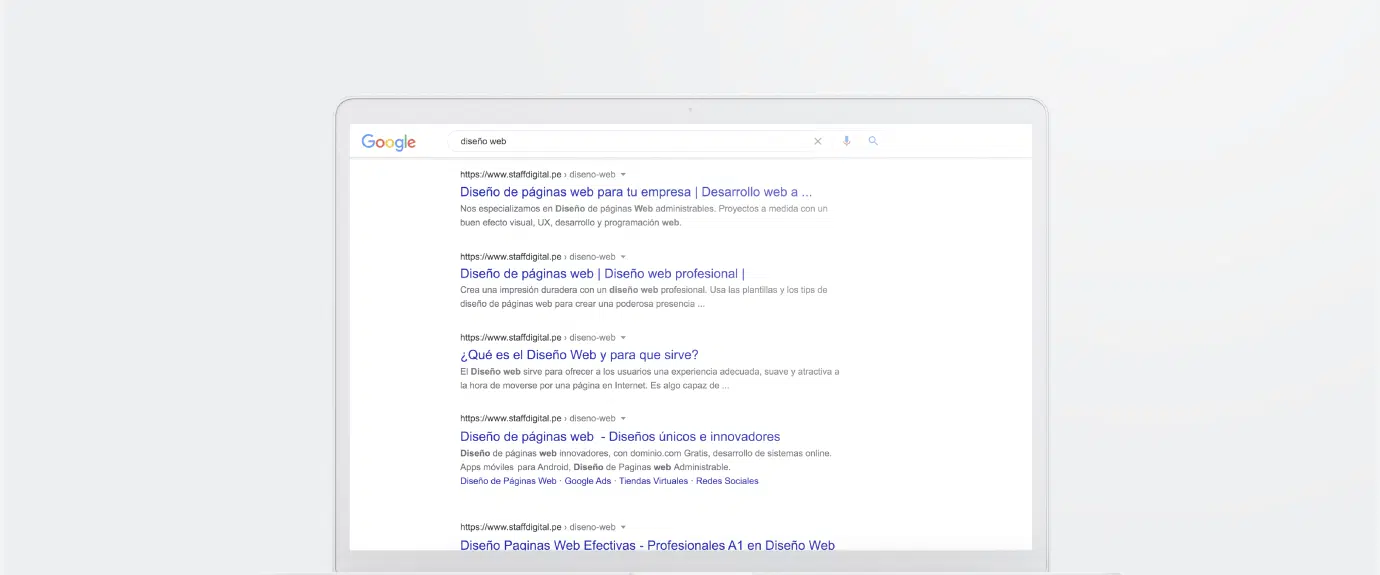 que es diseño de pagina web